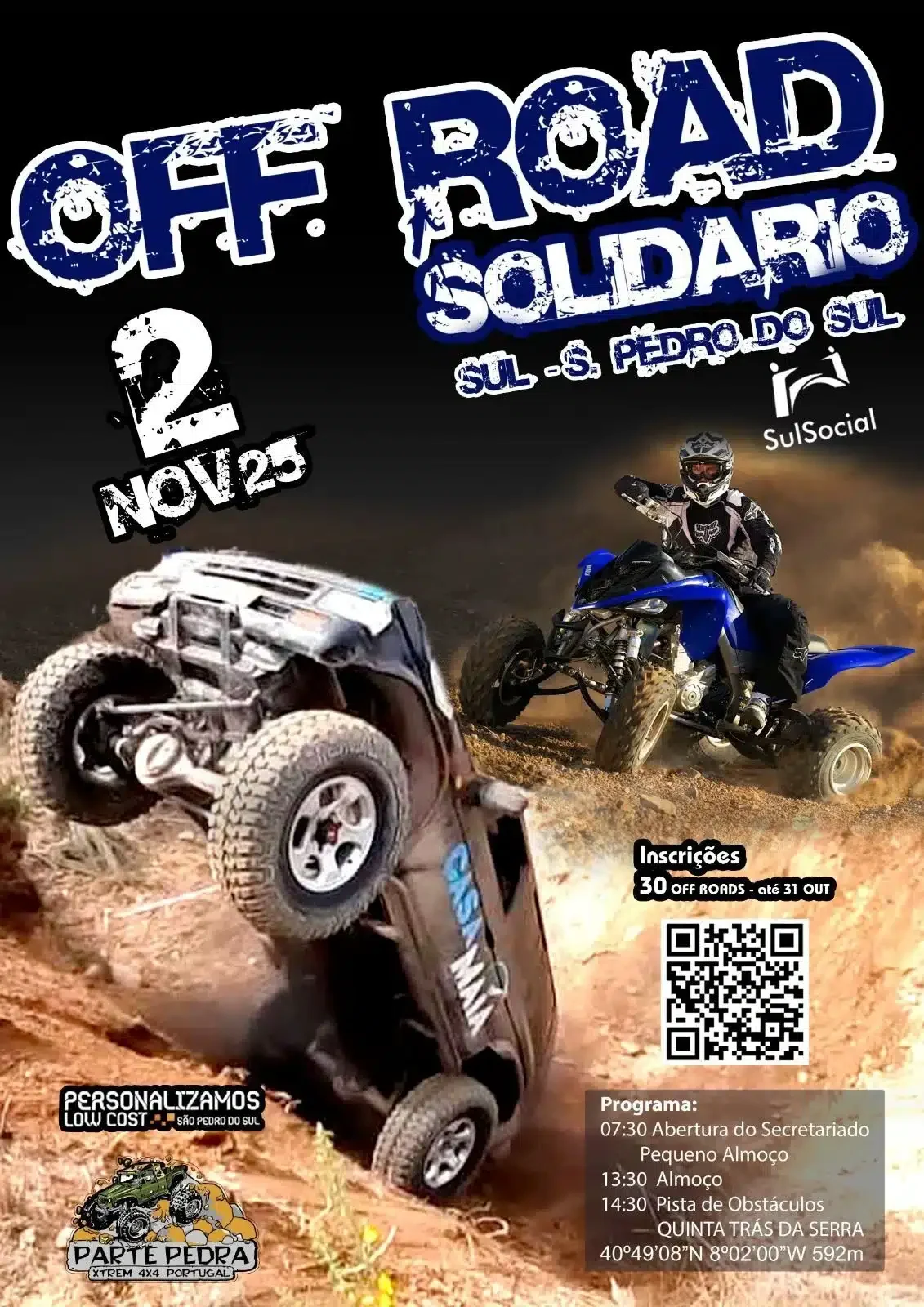Off Road Solidário – S. Pedro do Sul